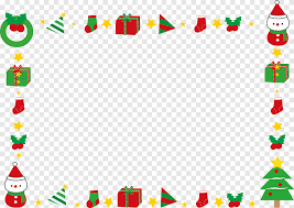 Download Christmas Creativity Cartoon Winter Christmas Cartoon Creative Border Border Frame Png Pngegg SVG Cut Files