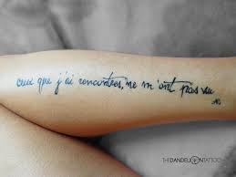 This is also a favorite spot for people. 18 Inspiring Literary Quote Tattoos Tattoodo