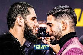 🐺🌹 Ilia Topuria dijo esto sobre Khamzat Chimaev en el UFC 308, cuando  ambos pelearon en la misma cartelera: "El tipo es un salvaje. Él dice lo  que va a hacer y