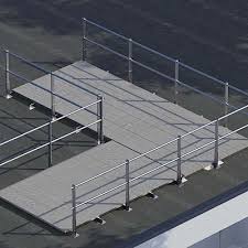 Viele schätzen es, wenn das geländer da ist, ohne raum zu beanspruchen. Schutzgelander Auf Dachern Zur Absturzsicherung Skb