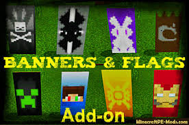 Minecraft earthmc celebrates earth day too! Banners Flags Add On For Minecraft Pe 1 9m 1 8 Ios Android