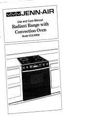 Maybe you would like to learn more about one of these? Jenn Air Convection Oven Sce30600 User Manual Manualzz