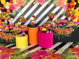 Pin De Dani Em Festas Tematicas Em 2020 Festa Tropical Decoracao De Aniversario Adulto E Cores Tropicais