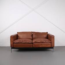Robert Haussmann De Sede Rh 302 Leather Sofa Ledersofa Flachstahl Stahlkonstruktion