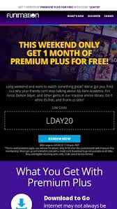 Learn more about funimation or see similar websites. Want Free Anime Get A Free Month Of Premium Plus On Us Funimation Email Archive