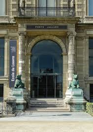 Paris Aile De Flore Palais Du Louvre Porte Des Lions Porte Jaujard Hector Martin Lefuel 1810 80 French Architect