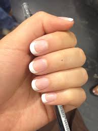 French manicures look more striking with longer nails, so you don't want to trim them too close to your fingertips. French Tip Manicure Short Nails Novocom Top