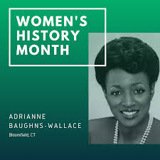 Bloomfield resident Adrianne Baughns-Wallace broke barriers as New  England's first female African American news anchor. #WomensHistoryMonth