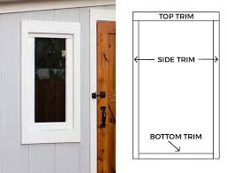 Consider adding window boxes and planting garden beds around. How To Install Shed Siding And Trim Building A Shed From Scratch