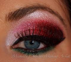 Red Black And Blue Eyeshadow Looks Red Eyeshadow Looks Halloween Red And Black Eye Makeup Koreanmakeup Red Eyeshadow Look Eye Makeup Black Eye Makeup