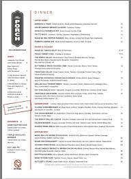 The Porch Dinner Menu Smoked Brisket Dinner Menu Raw Vegetables