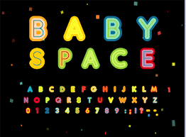 The alphabet educational game is great for kindergarteners (6 years old), . Baby Space Letters And Numbers Set Bold Children Style Headline Vector Latin Alphabet Font For Kids Events Birthday Game Play Room Logo Monogram And Poster Typography Design 4263480 Vector Art At Vecteezy