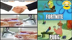 Pubg Vs Fortnite Memes Funny Cartoon Memes Fortnite Famous Memes