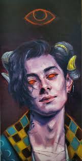 Molly from Critical Role Oil Painting