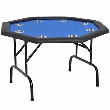 48 8 Player Octagonal Foldable Poker Table In 2020 Poker Table Octagon Poker Table Poker