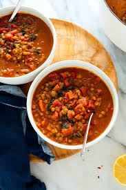Stir in lentils, and add water and tomatoes. Best Lentil Soup Recipe Cookie And Kate