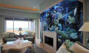 Check out these 25 rooms with stunning aquariums. 8 Extremely Interesting Places To Put An Aquarium In Your Home