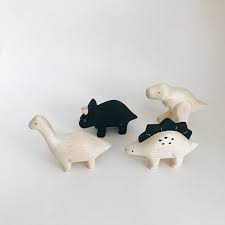 T Lab Polepole Animal Dinosaur Triceratops Wooden Animals Wooden Animal Toys Dinosaur Toys For Kids