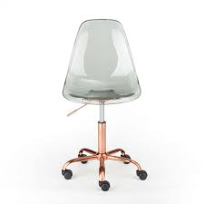 Mainstays Acrylic Rolling Office Chair Black Walmart Com In 2020 Rolling Office Chair Rolling Chair Office Chair