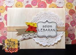 Cara buat kad raya kreatif. Diy Kad Raya Kreatif Pagar Rumah