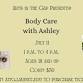 Body Care with Ashley