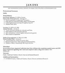 Becoming a real estate appraiser is tough, as it should be. Real Estate Appraiser Resume Example Appraiser Resumes Livecareer