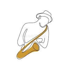 They were smart and sophisticated, with an air of independence about them, and so casual about their looks and clothes and manners as to be almost slapdash. Continuous Line Drawing Of Jazz Musicians Playing Trumpet Music Instruments Stock Vector Illustration Of Outline Musician 143378156