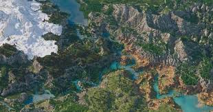 Custom Biome Terrain Map 4kx4k World Painter World Machine Download Minecraft 4 Terrain Map Minecraft Landscape