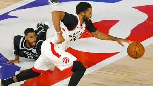 Nba basketball in august is a very weird thing for viewers, so it probably feels the same way for the players. Raptors Vs Nets Score Takeaways Fred Vanvleet Norman Powell Lift Toronto To Game 2 Win 2 0 Series Lead Cbssports Com