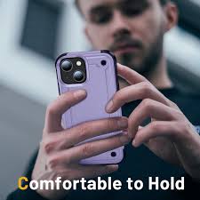 for iPhone 14 Plus case with Screen Protector,Heavy Duty Protection Dual  Layer Military Grade Drop Proof Cover Hard Shell Sturdy Durable Phone Case  for iPhone 14 Plus(ip14 Plus 6.7 Purple) : Amazon.sg: