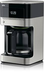 This coffee maker has all the programs and settings to ensure you get the best coffee every time, is really easy to use and a nice price to help seal the deal. Braun Brewsense Stainless Steel Coffee Maker Kf7150bk