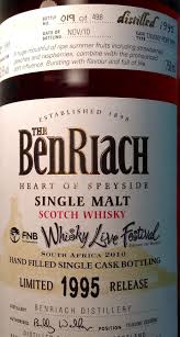 Benriach 1995 2010 52 5 498 Bottles