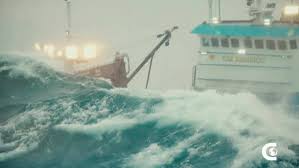 In the middle of a storm, a board breaks loose and threatens to capsize the  Northwestern 😬 #DeadliestCatch is on TONIGHT at 8p on Discovery!