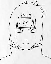 How To Draw Sasuke In Simple And Easy Step By Step Guide