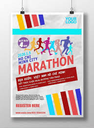 Download this premium vector about run marathon poster template, and discover more than 13 million professional graphic resources on freepik. Colorful Marathon Poster In Ho Chi Minh City Vietnam Template Image Picture Free Download 450021565 Lovepik Com