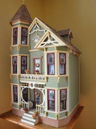 A C Construction All We Need Now Is Furniture Wooden Dollhouse Mini Doll House Doll House