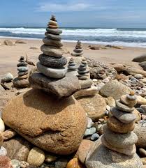 Cairns require you to stack some rocks on each other. Soul Searching Amidst The Rocks On Long Island S East End