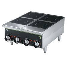 Black And Decker Handy Steamer Manual Vollrath 924himc Cayenne Four Hob Heavy Duty Induction Hot Plate With Manual Controls 208 240v Hot Plate Kitchen Devices Cool Kitchens