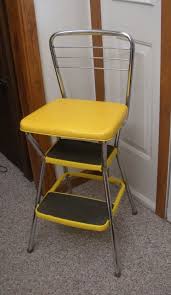 Yellow Step Stool Bar Stool Chair Thing Kitchen Step Stool Kitchen Chairs Kitchen Stools