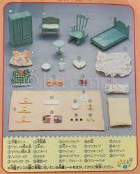 sylvanian families light pale green bedroom set complete with box super rare pale green bedrooms bedroom green bedroom set