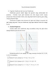 Maybe you would like to learn more about one of these? Doc Transformasi Geometri Sma Nurrahmah Fitria Academia Edu
