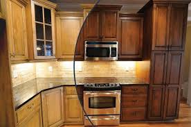 stained kitchen cabinets