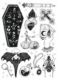 Festival, boho tat, foil tattoo, tattoo sheet, jewelry tat flashtattooscustom 5 out of 5 stars (534) $ 20.00. Tattoo Flash Sets On Behance