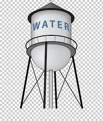 Water Tower Water Tank Png Area Black And White Can Tower Clip Art Download Water Tank Water Tower Tower