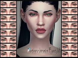 The Sims Resource: Heterochromia Eyes V1 by Ms Blue • Sims 4 Downloads