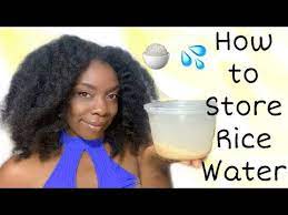 How To Properly Store Rice Water Super Hair Growth Treatment 5 Days Freeze It Youtube