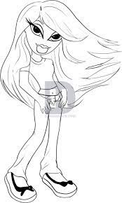 Sketch Bratz Doll Drawing