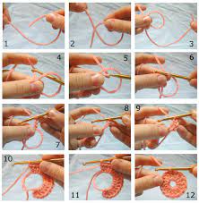 Sometimes you don't want that and then this technique comes handy. Crochet Magic Circle Or Magic Ring Step By Step Tutorial Magic Ring Crochet Magic Circle Crochet Diy Crochet Projects