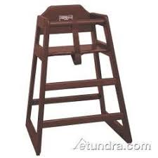 Winco Chh 104a Stacking High Chair W Walnut Finish Wood High Chairs Chh 104a Wood High Chairs Baby Chair Furniture
