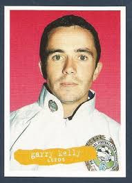 PANINI PFA FOOTBALL 97 #138-LEEDS UNITED & EIRE-GARY (NOT GARRY-AS  MISPELT)KELLY